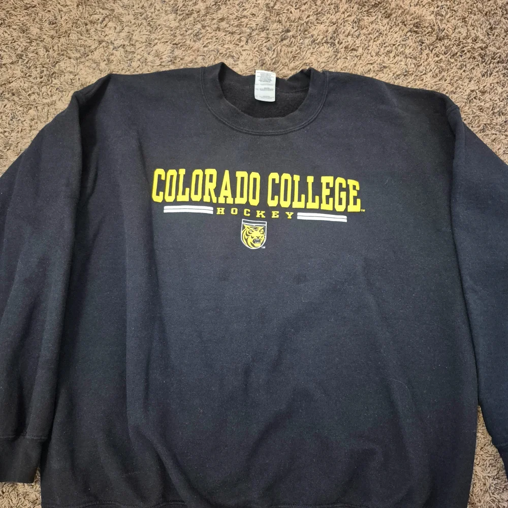 Colorado College Hockey Men's Sweatshirt XL - Picture 5 of 7